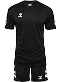 hummel Trikot Set Weiß schwarz, M H