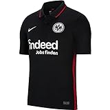 Nike Unisex Eintracht Frankfurt, seizoen 2021/22, speeluitrusting, thuisshirt Trikot, Black/Black/White, M EU