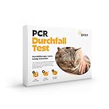 PEZZ Durchfall Test PCR für Katzen | Zuhause auf die häufigsten 6 Durchfallerreger testen | Nur eine Probe erforderlich | inkl. Giardien, Salmonellen, Campylobacter | gratis Labor-V