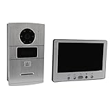Video-Türklingel, High Definition AC 100 V-240 V, regenfest, einfache Installation, Video-Gegensprechanlage für Zuhause(#1)