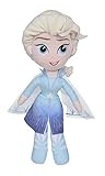 Simba 6315877640 - Disney Frozen II Plüsch Elsa 25cm, Plüschspielzeug, Kuscheltier, Eiskönigin, Schneemann, ab den ersten Leb