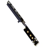 Adt-Link M.2 auf Pci-E 4.0 X16 Extender, externer GPU-Stecker, M.2-Grafikadapter, mit effizienter Kühlunterstützung, High-Speed-Datenübertragung, 25 cm, für Bergbau, G-Aming, Work