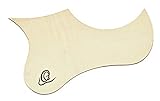 Ortega Guitars Pickguard für Ukulele - geflammtes Ahorn für CC & SO (OWPSC-FMA)