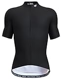 Lo.gas Radtrikot Herren Kurzarm - Rennrad Trikot Herren Reißverschluss mit Taschen, Sommer Atmungsak