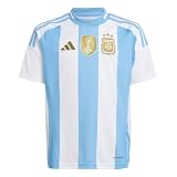 adidas Jungen AFA H JSY Y D Trikot (kurzärmlig), Weiß/Blaubeere Burst, 11-12 J