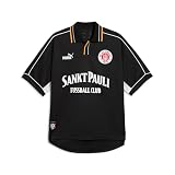 Puma Herren FC St. Pauli Retro-Trikot, Puma Black-Puma Weiß, XL