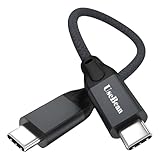 UseBean USB C Kabel Kurz 20cm, USB C auf USB C 3.2 Gen2x2 20Gbps Datenkabel, 100W 20V/5A Schnellladekabel, PD 3.0 Ladekabel, 4K@60Hz Videoübertragung für iPhone 16 15 Galaxy S25 iPad Pro MacBook