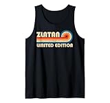 ZLATAN First Name Funny Retro Vintage Birthday Tank Top