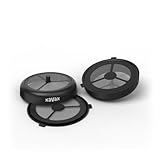Xavax Dauerpad 2er Set (für Philips Senseo und baugleiche Kaffeepad-Maschinen, Pad-Filter für Kaffeepulver, loser Tee, Kaffeedauerpads wiederbefüllbar, spülmaschinengeeignete Kaffeefilter) schw
