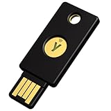 Yubico Sicherheitsschlüssel NFC – Schwarz – Zwei-Faktor-Authentifizierung (2FA) Sicherheitsschlüssel, Verbindung über USB-A oder NFC, FIDO U2F/FIDO2 Z