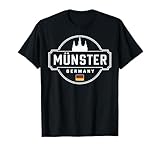 Münster Deutschland Stadtreise Vintage Design T-S