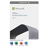 Microsoft Office 2021 Home und Business | Dauerlizenz | Word, Excel, PowerPoint, Outlook | 1 PC/Mac | Aktivierungscode per E-M