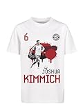 FC Bayern München T-Shirt Kimmich Kinder Weiß
