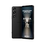 Sony Xperia 1 VI - 6,5' 19,5:9 FHD+ HDR OLED 120Hz, Dreifachobjektiv mit innovativem Sensor & ZEISS, 3,5mm Audio, Android 14, IP65/68, Dual SIM, schwarz, 24+12 Monate Garantie [Amazon Exklusiv]