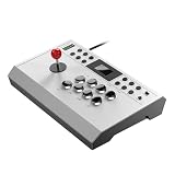 Nonbliep Wired Arcade Stick Kompatibel mit PlayStation 5/PS4/PC/Android, für PS5 Fight Stick mit Programmierfunktion, Turbo Funktion, 9.8FT Geflochtenes Kabel Fight Stick und Wired C