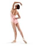 Bloch Dance Nejor Microlux Damen-Gymnastikanzug, Hellrosa, Größe S
