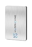 HURRICANE MD25C3 tragbare Externe Festplatte 500GB 2,5' USB C Speicherplatte TV PC Laptop Computer ps4 ps5 Xbox kompatibel mit Windows Mac Linux - Silb