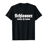 Schlosser Metallbauer Schlossermeister Zunftzeichen Handwerk T-S