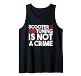 Scooter Tuning Rollerfahrer Roller Tuner Scooter Roller Fan Tank Top