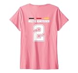Damen Lustige Namen Deutschland Trikot für Mallorca und die Party T-Shirt mit V