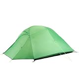 2 Person Lightweight Backpacking Tent with Footprint - 4 Season Free Standing Dome Camping Hiking Waterproof Backpack T