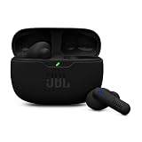 JBL Wave Beam 2, Kabellose Bluetooth-In-Ear-Kopfhörer mit Noise-Cancelling, 40 h Wiedergabezeit, JBL Pure Bass Sound, Smart-Ambient-Technologie und Multipoint-Verbindung, Schw