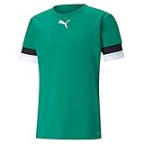 PUMA Herren Teamrise Jersey Shirt, Pepper Green-puma Black-puma White, L EU