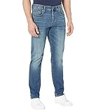 G-STAR RAW Herren 3301 Slim Jeans, Blau (vintage medium aged 51001-8968-2965), 34W / 32L