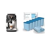 Philips Domestic Appliances 5400 Series Kaffeevollautomat - LatteGo-Milchsystem & Wessper Wasserfilter Kartuschen Kompatibel mit Saeco und Philips Kaffeemaschine - 6er Pack