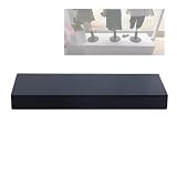 BZJPRFC Quadratischer Display-Sockelständer, Großer Display-Erhöhungssockel, Tragbarer Präsentationssockel, for Sammlungs-Mannequin-Fotografie-Requisiten, Hält 200 Kg(Black,150x40x10cm)