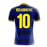 2022-2023 Sweden Airo Concept Away Football Soccer T-Shirt Trikot (Zlatan Ibrahimovic 10)