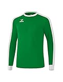 Erima Herren Retro Star Trikot Langarm, Smaragd/Weiß, M EU