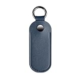 USB-Stick-Hülle, Mikrofaser-Leder-Schutzhalter mit Metallverschluss, Schlüsselanhänger, optionale Farb