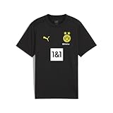 PUMA Jugendliche Borussia Dortmund Trainingstrikot 140 Black Faster Yellow