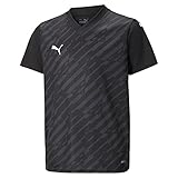 PUMA Unisex Kinder Teamultimate Jersey Jr T-Shirt, Schwarz, 164