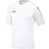 JAKO Unisex Kinder Team (Kurzarm) Fußballtrikots, Weiß, 164 EU