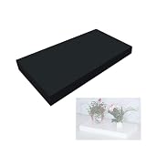 BZJPRFC Quadratischer Display-Sockelständer, Plattform-Basisständer for Brautmodengeschäfte, Große Display-Riser-Basis, for Sammlungs-Mannequin-Fotografie-Requisiten, Hält 200 Kg(Black,100x40x10cm)