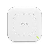 Zyxel Multi-Gig WiFi 6 AX3000 PoE Access Point für kleine Unternehmen | 2,5G PoE-Uplink mit 3x3 + 2x2 MU-MIMO-Antenne | NebulaFlex Cloud [NWA90AX Pro]