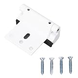 Home Security Door Schloss Hochleistungs -Aluminiumlegierung Kindersicheres Sicherheitsverstärkungsschloss für Vordertüren Schlafzimmer Garagentüren (Weiß)