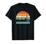 Cooles Eishockey Fan Shirt Stadt Mannheim mit Adler Skyline T-S