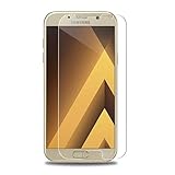 WEOFUN [3 Stück] Schutzfolie für Samsung Galaxy A3 2017, Ultra-klar Displayschutzglas für Samsung Galaxy A3 (2017) [0.33mm, 9H, Ultra-klar]