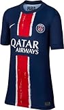 Nike Jungen PSG Nk Df JSY Stad Hm T-Shirt, Midnight Navy/Midnight Navy/Wh, XL EU