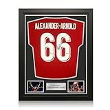 Exclusive Memorabilia Von Trent Alexander-Arnold signiertes Liverpool-Trikot 2018-19. G