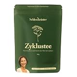 Schlosskräuter Zyklustee mit Frauenmantel, Schafgarbe & Kamille | 100% natürlicher Menstruationstee Kräutertee | Menstruation, Zyklus, PMS, Periode | Hochwertige Zutaten ohne Z