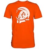 Premium Shirt Unisex • Juri Gagarin - Juri Orange/XXL