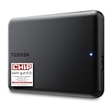 TOSHIBA Canvio Partner 1TB - Tragbare Externe 2,5''-Festplatte, USB 3.2, kompatibel mit Mac und Windows. (HDTB510EK3AB)