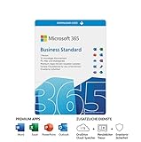 Microsoft 365 Business Standard | 1 Nutzer | 5 PCs/Macs, 5 Tablets und 5 mobile Geräte | 1 Jahresabonnement | Download C