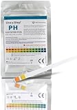 100 One+Step pH Teststreifen für Urin UND Speichel - pH Test - Ermittlung ph Wert - Teststreifen übersäuerung Körper - Säure Basen Balance - Urin T