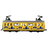 Idena 4259526 - Modell Berliner Straßenbahn, mit Rückzugmotor, ca. 13,5 x 19 x 5 cm, als Spielzeug, typisches Souvenir oder beliebtes Sammlerstück