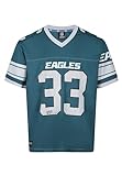 Recovered Philadelphia Eagles Midnight Green NFL Oversized Jersey Trikot Mesh Relaxed Top - M